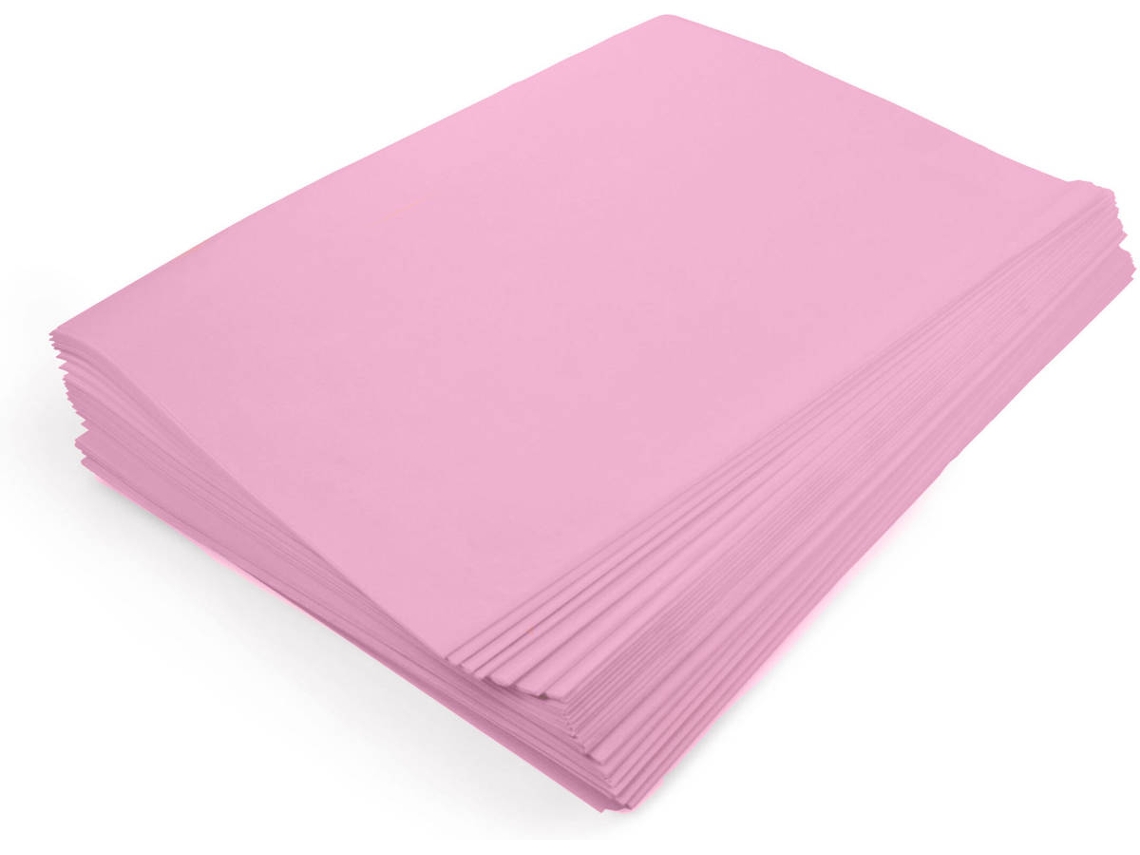 Papel Seda WEROLA (Rosa - 50 x 70 cm 520 Unidades)