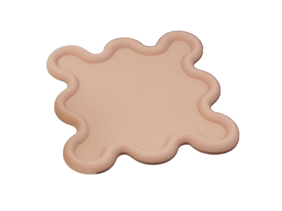 Innovador portavasos de PVC de goma suave con aislamiento térmico para cocina y hogar.