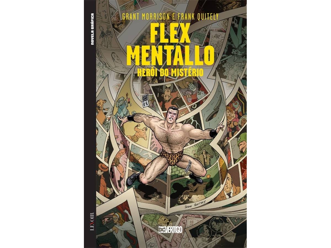 Libro Flex Mentallo – Heróis Do Mistério de Grant Morrison e Frank Quitely (Portugués)