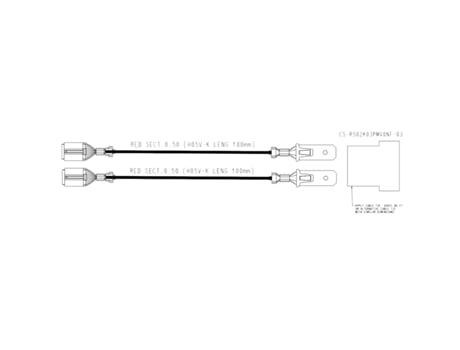 Juego de Cables de Bomba de Drenaje ARISTON HOTPOINT C00537136