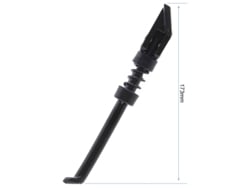 Caballete 190mm Negro  - Con Soporte Vertical