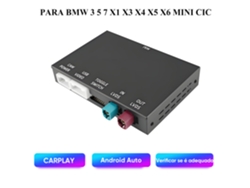 Módulo Inalámbrico Hexinex De Carplay Y Android Auto Para Bmw 3, 5, 7, X1, X3, X4, X5, X6 Y Mini (cic)