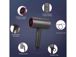 Secador de pelo doméstico de alta potencia, para hoteles y peluquerías, estándar europeo. GOKOCO