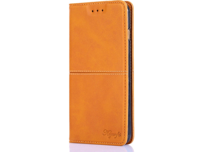 Funda iPhone XS Max WISETONY Keyunfei-128 Marrón
