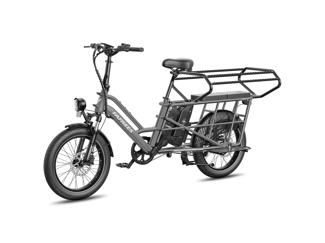 Fafrees Ff20 Cuv Bicicleta Eléctrica Modular De Cola Larga – Batería Doble De 30 Ah, Frenos De Disco Hidráulicos