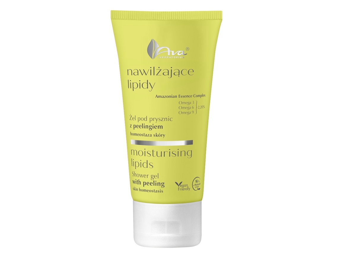 Gel De Ducha Exfoliante Con Lipidos Hidratantes Ava Laboratorium, 150 Ml