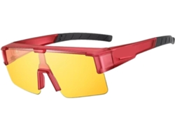 Gafas De Ciclismo: Ciclismo Montura Grande, Sol Para Exteriores, Accesorios Protección