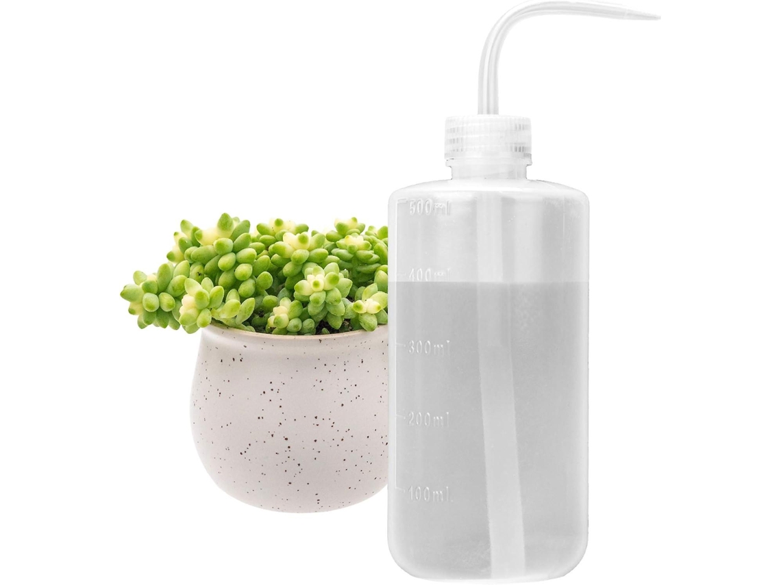 Botella de riego de 500 ml para suculentas, bonsáis y macetas pequeñas de interior (sin marca)