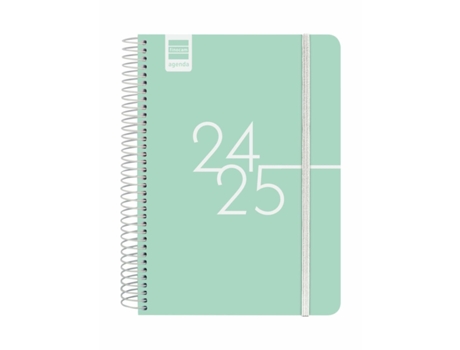 Agenda FINOCAM Kart Menta A5 15,5 x 21,2 cm 2024-2025