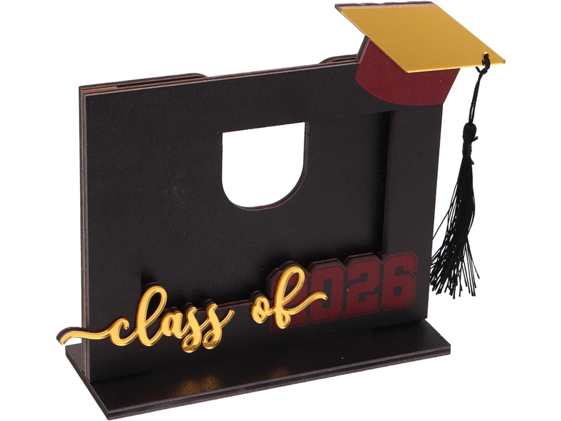 Marco Madera Clásico Graduación 2026 Fotos Estable Fácil Mantenimiento Ideal Hogar Oficina Graduados