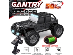 Coche todoterreno RC 116, 50 km/h, 4x4, faros LED, control remoto de 2,4 G, resistente al agua, Monster Truck para adultos y niños. Aeuzwr