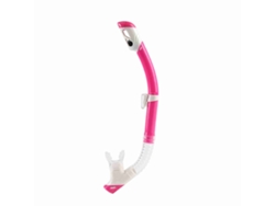 Tubo De Respiración De Snorkel Totalmente Seco Para Adultos Con Válvula Impermeable Automática Y Boquilla De Silicona De Grado Alimenticio.