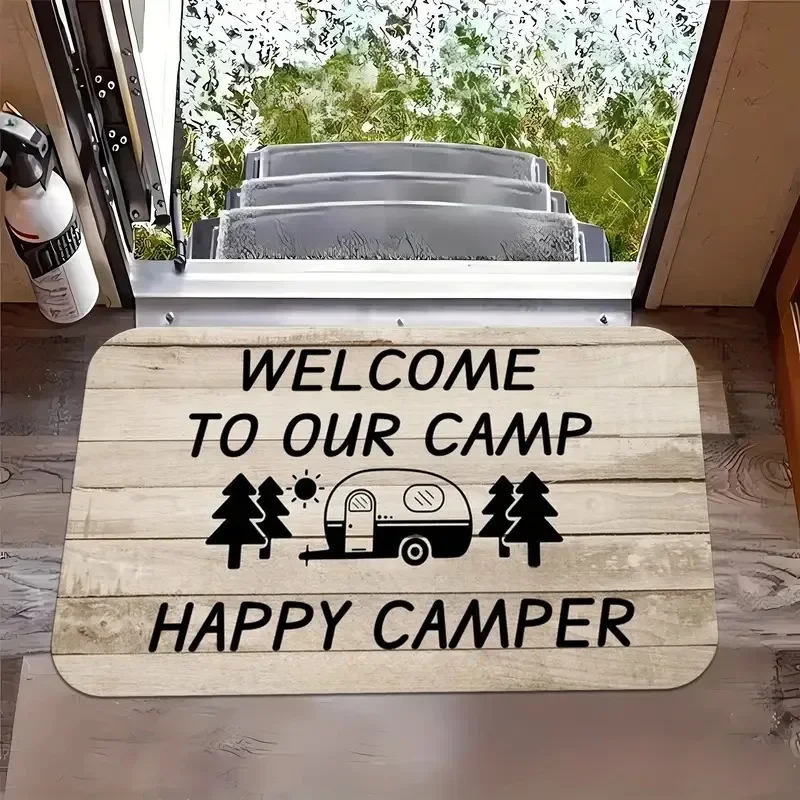 (estilo 7 40x60cm) Felpudo Decorativo Para Furgoneta Camper, Felpudo De Bienvenida Para Exterior