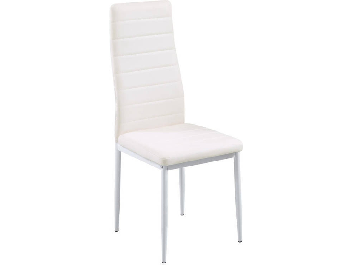 Cadeira SALDOS Y STOCKS (Branco - 43x40x98.5 cm - Couro Sintético)
