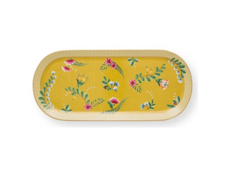 Plato Tarta PIP STUDIO La Majorelle Amarillo 33.3X15.5Cm