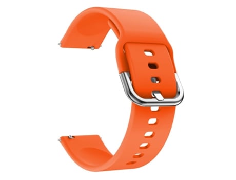 Correa de Silicona 20mm para Samsung Galaxy Watch Active/Galaxy Watch Active2 - anaranjado