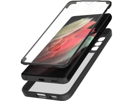 Funda Samsung Galaxy S21 Ultra AVIZAR Plexiglás (Negro)