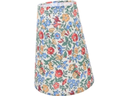 Cubierta De Lámpara E27 De Tela Floral, Compacta Y Resistente, Accesorio De Iluminación Para El Hogar Para Dormitorio Y