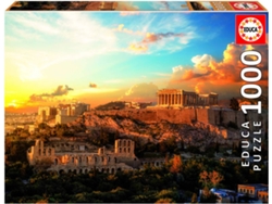 Puzzle EDUCA 1000 Acrópolis de Atenas (Edad Mínima: 12 Años - 1000 Piezas)
