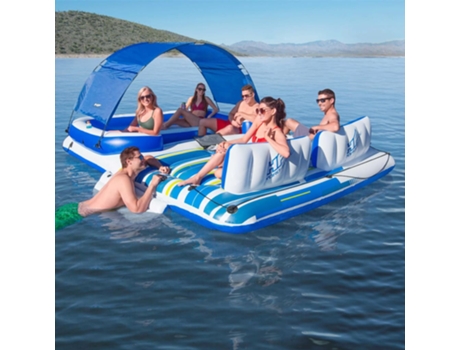 Colchoneta hinchable Tropical Breeze 389x274 cm BESTWAY