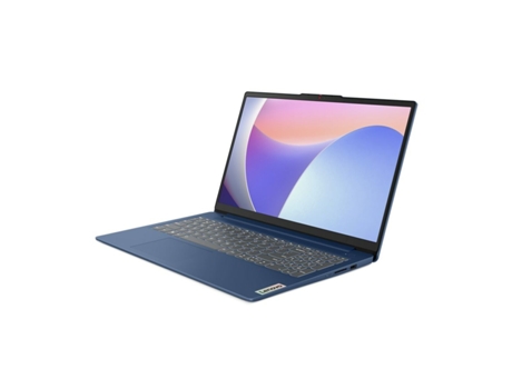 Laptop LENOVO IdeaPad Slim 3 (Azul - 512 GB SSD - 8 GB RAM - 15,6 - Qwerty US - Intel Core i3 - Intel)
