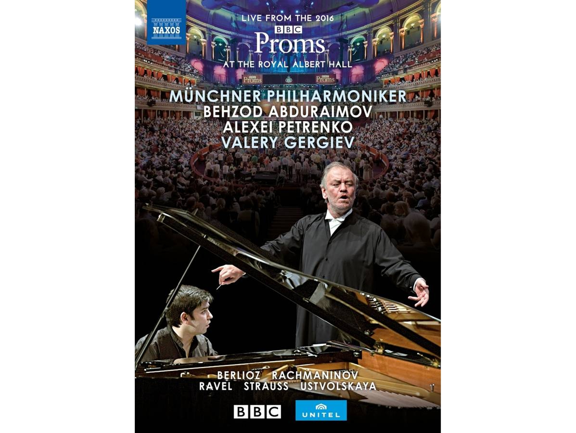 DVD-Vídeo Álbum Abduraimov/Petrenko/Gergiev/MP - Münchner Philharmoniker at the Proms 2016 (1 CDs)