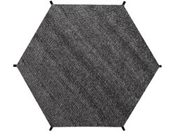 Red De Protección Solar Para La Parte Superior De La Cama Elástica, Ideal Para Parques Infantiles En El Jardín O Patio Trasero (3 Metros, 6 Postes).