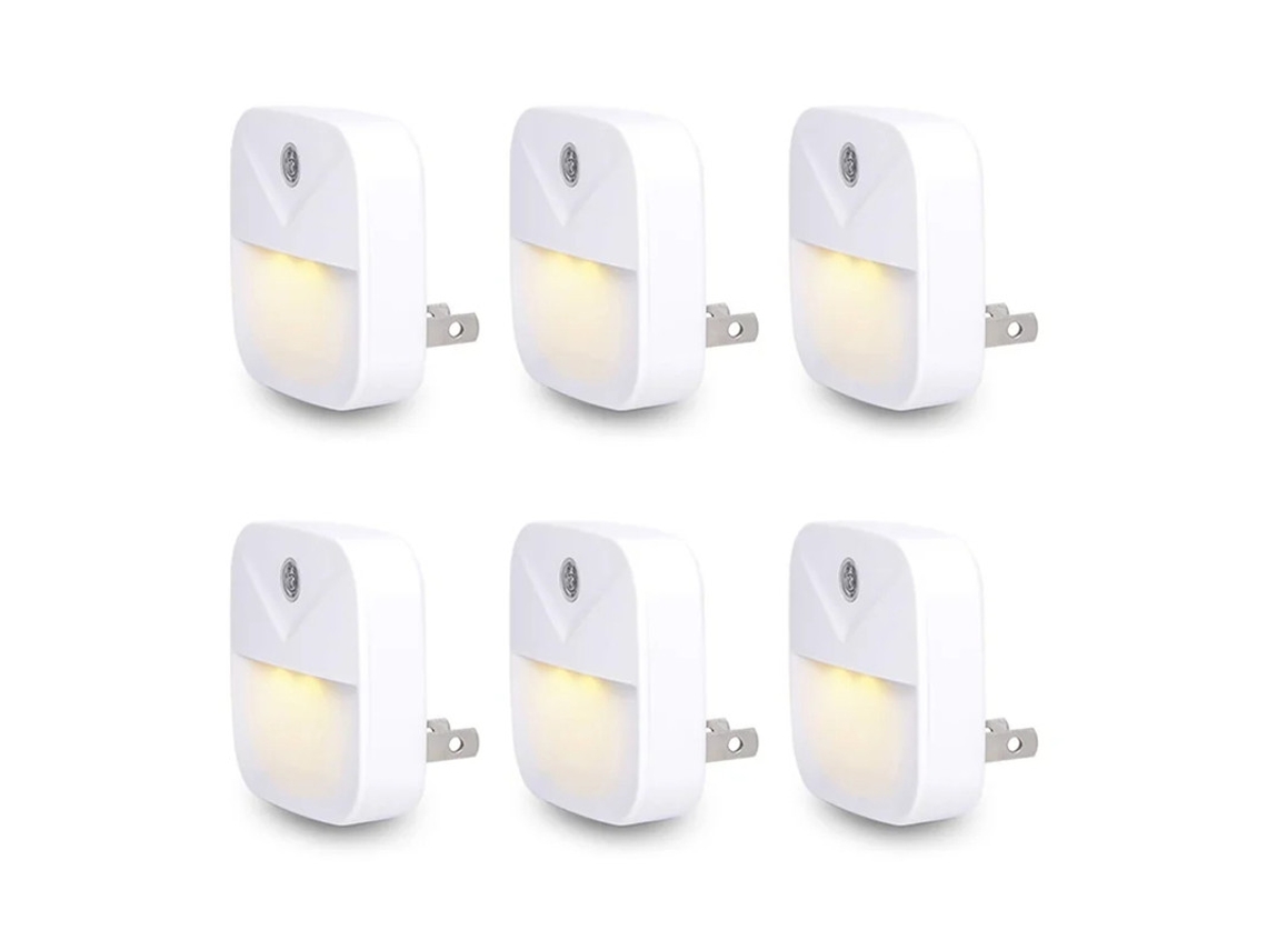 Luz Nocturna Led Yizhood Sensor Anochecer Casa Baño Blanca