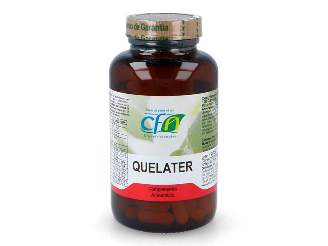Complemento Alimentar CFN Quelater (120 cápsulas)