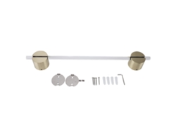 Toallero de baño de acrílico resistente al agua para montar en la pared, ideal para casa o hotel, 50 cm/19,7 pulgadas