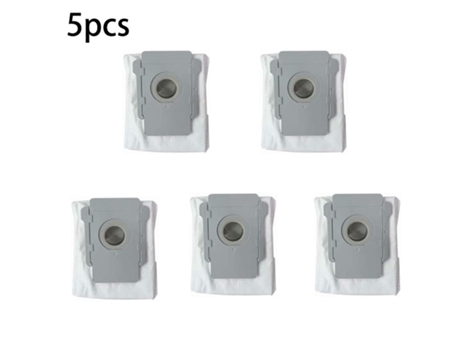 Paquete de 5 bolsas de suciedad desechables, piezas de repuesto aptas para Robot aspirador Irobot Roomba S9 (9150) S9 S9 Plus (9550) Serie S