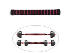 Barra para mancuernas, conector para mancuernas, equipo de conexión para mancuernas, accesorios de levantamiento de pesas para hombres, 2,6 cm. Mdug