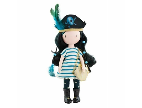 Muñeca PAOLA REINA Gorjuss The Black Pearl (Edad Mínima Recomendada: 3 años - 32 Cm)