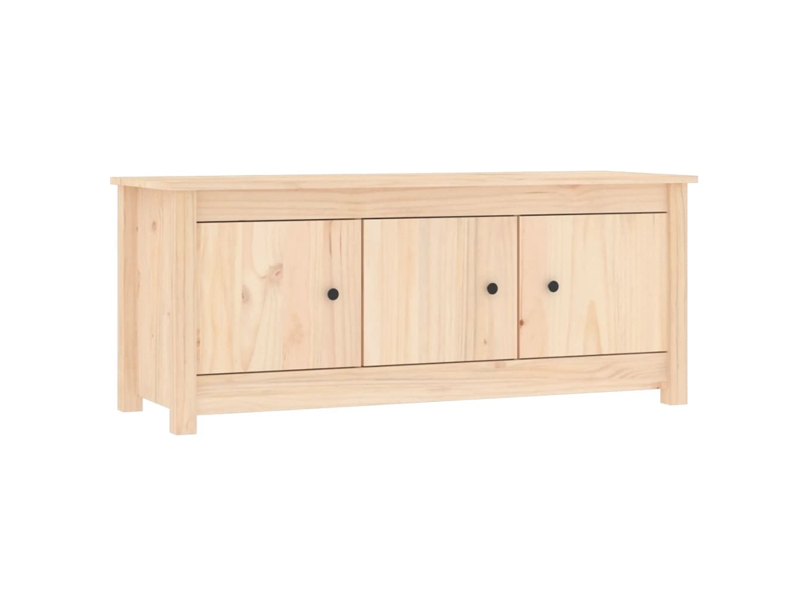 Zapatero 110x38x45,5 cm Madera de Pino Macizo MAISON EXCLUSIVE