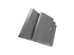 Toldo Reforzado Impermeable | Lona Multiusos | Con Ojales | Resistente | Interior Y Exterior Gris 6x10m.