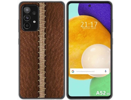 Carcasa Samsung Galaxy A52 / A52 5G / A52s 5G TUMUNDOSMARTPHONE Cuero 01 Multicolor