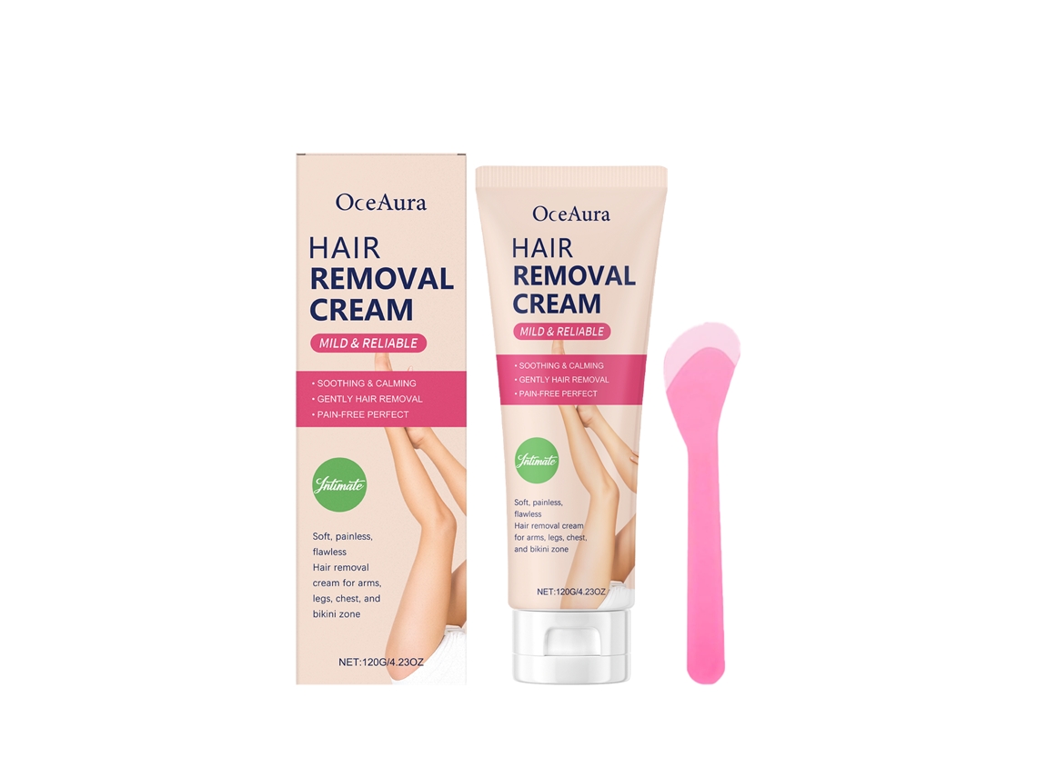 Crema depilatoria suave para el cuerpo
