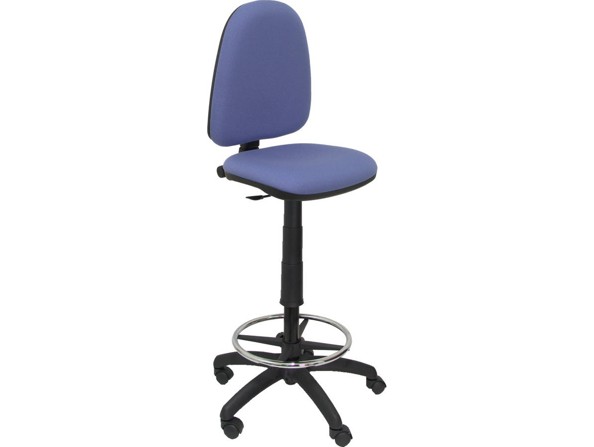 Silla de Escritorio Alta PIQUERAS Y CRESPO Ayna Azul Claro (Tejido)