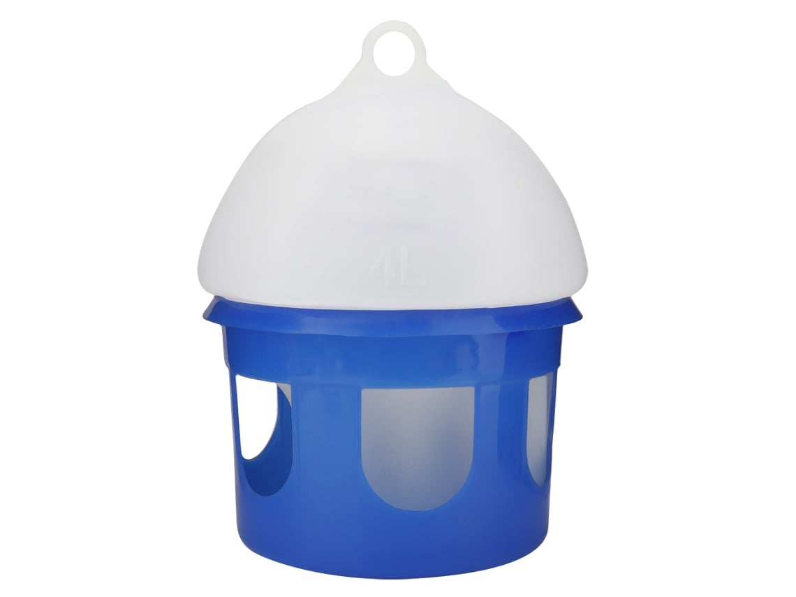 Comedero Y Bebedero Automático Para Palomas Y Pájaros Con Capacidad De 4 Litros, Fabricado En Plástico Abs Resistente.