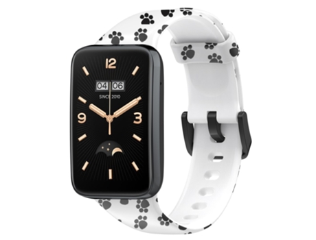 Correa de Silicona tamaño estándar para Xiaomi Mi Band 7 Pro - huellas