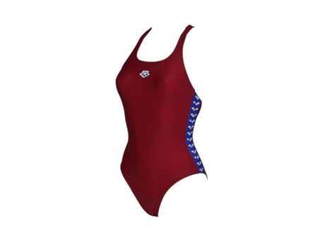 Bañador de Mujer para Natación ARENA Pieza Icons Racer Rojo (38)