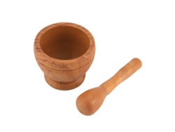 Juego De Mortero Y Maja De Plástico Manual Para Moler Ajo, Hierbas Y Especias - Utensilio De Cocina