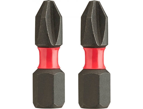 Punta de Impacto Shockwave Impact Duty MILWAUKEE Ph1 X 25Mm - 2Pc