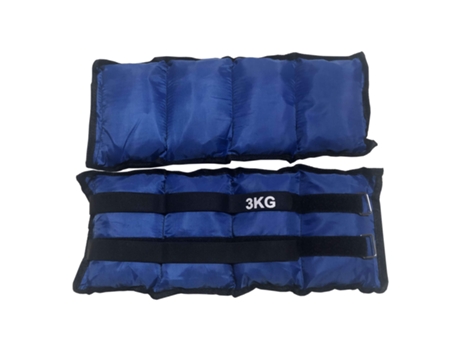 Pesas de tobillo REBECCA MOBILI Azul 3 x 2 kg