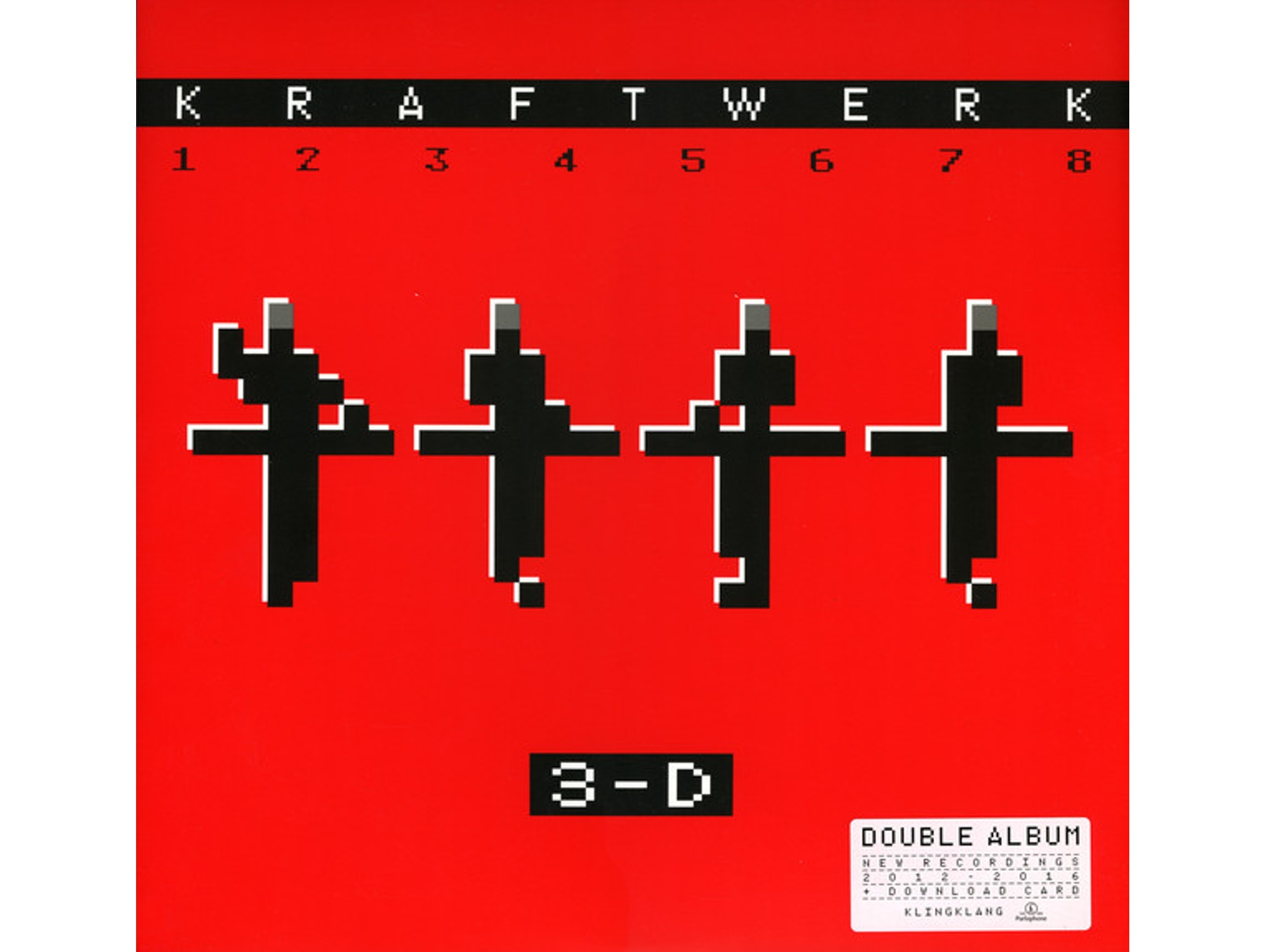 Vinilo Kraftwerk - 3-D (1 2 3 4 5 6 7 8)