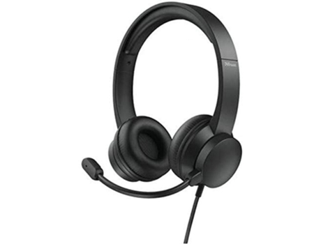 Trust Hs-200 Auriculares Diadema Conector 3.5mm Usb Tipo-A Negro