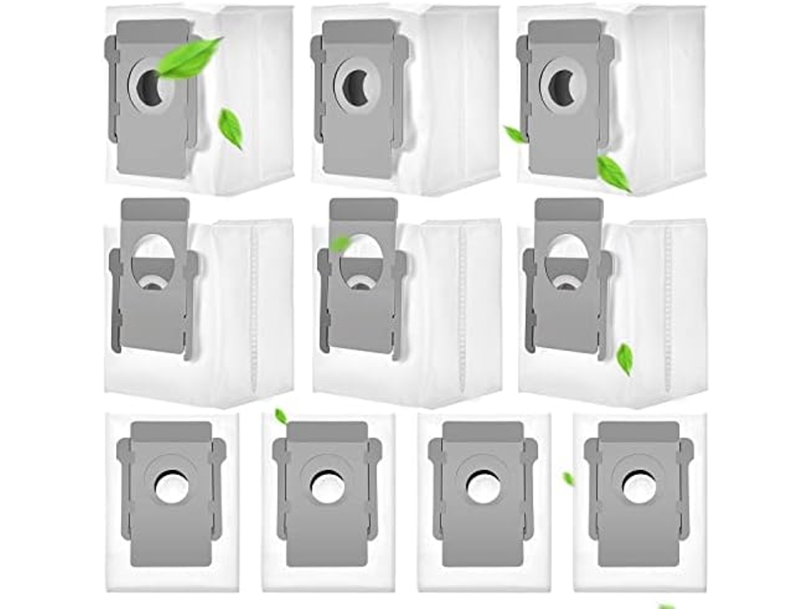 10 bolsas para Roomba I3 I8/J7/E5 E7 Truyuety