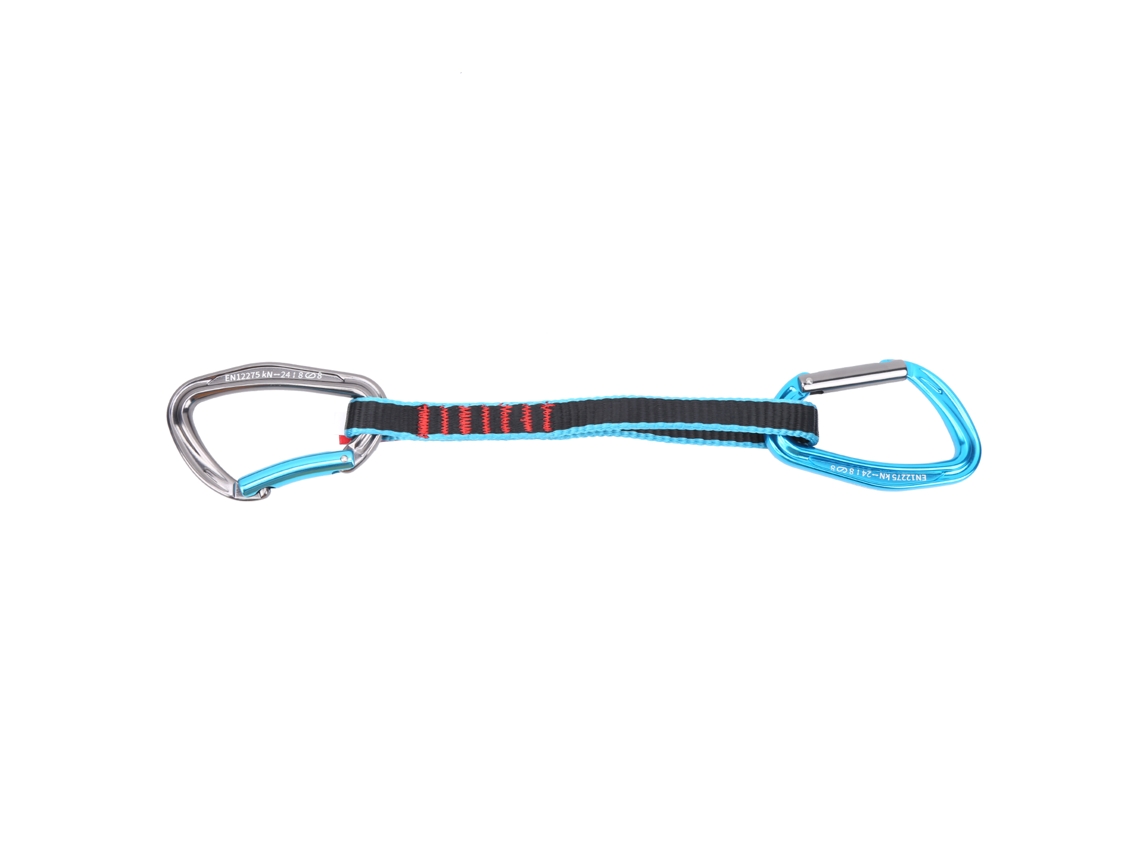 Extensores De Candado Seguro Camnal 38cm Mosquetones Rectos Y Curvos Para Escalada Al Aire Libre Con Sling