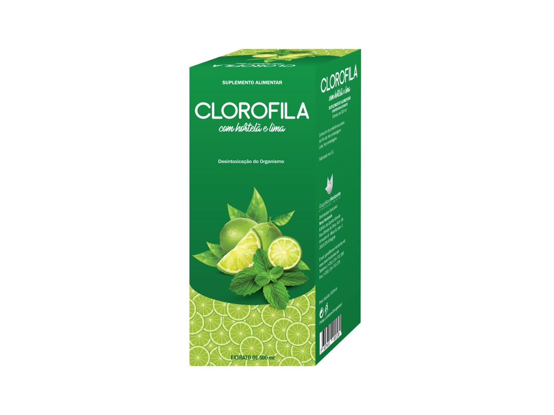 Clorofila Con Menta Y Lima 500 Ml. NUEVO HORIZONTE