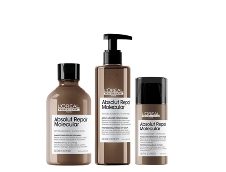 LOREAL Se Absolute Kit Molecular Reparador 4 3Uni